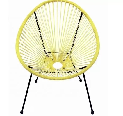 Chaise de jardin fonctionnelle d'oeuf de jardin Soleil Meubles de patio Chaise de bistrot pour l'extérieur Acapulco
