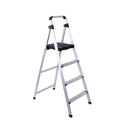 Étagère d'échelle personnalisable en acier en nylon portable pliable en A-frame avec plateforme de travail extensible