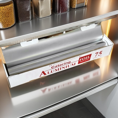 Commande personnalisée de feuille d'aluminium de qualité alimentaire pour le stockage des aliments en toute sécurité et à température réglée
