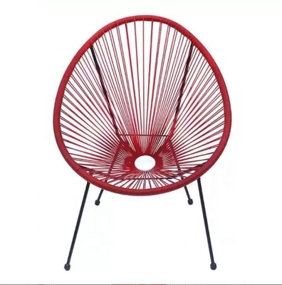 Chaise de jardin fonctionnelle d'oeuf de jardin Soleil Meubles de patio Chaise de bistrot pour l'extérieur Acapulco
