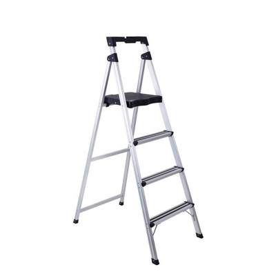 Étagère d'échelle personnalisable en acier en nylon portable pliable en A-frame avec plateforme de travail extensible