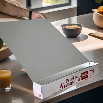 Rouleau de feuille d'aluminium portable pour le ménage de qualité alimentaire pour la cuisson
