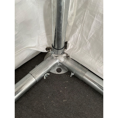 Tente de mariage en aluminium à toit transparent pour le stationnement des voitures et les célébrations en plein air