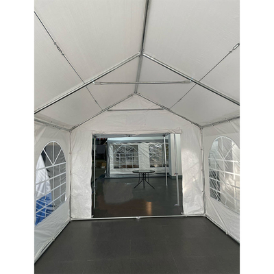 Tente de mariage en aluminium à toit transparent pour le stationnement des voitures et les célébrations en plein air