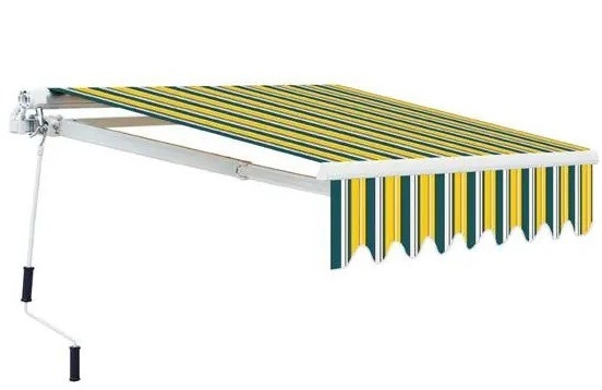 Tente de pare-soleil entièrement ouverte en polyester avec des couleurs personnalisées et du matériau de voile
