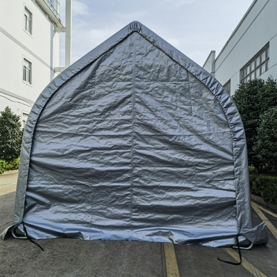 Tente de rangement pour véhicules portables avec portes et murs détachables
