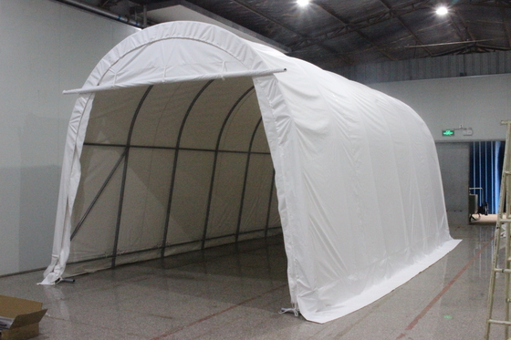 Portes de murs latéraux amovibles 400*730*330cm Carport lourd pour la cour et le camping