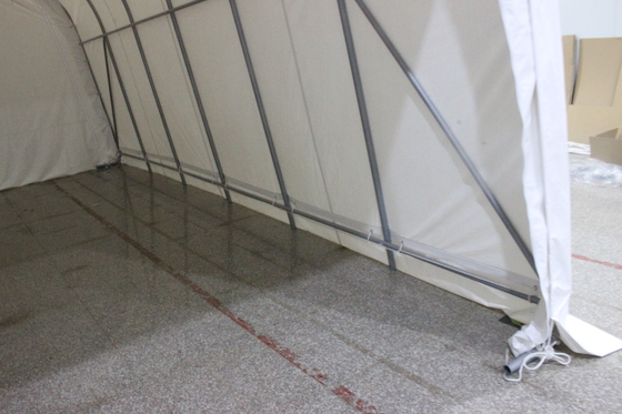 Portes de murs latéraux amovibles 400*730*330cm Carport lourd pour la cour et le camping