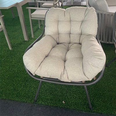 Meubles de jardin d'extérieur Canapé en rotin en aluminium avec table de luxe et chapeau acheteurs