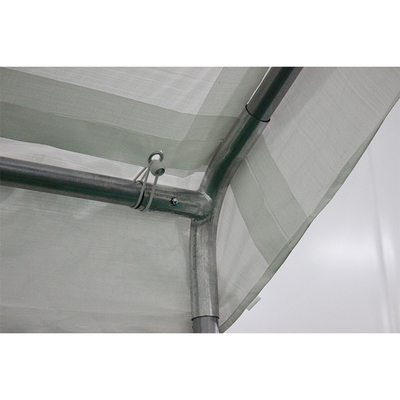 Tente de fête en aluminium blanc extérieur CP004 avec finition de voile non revêtue