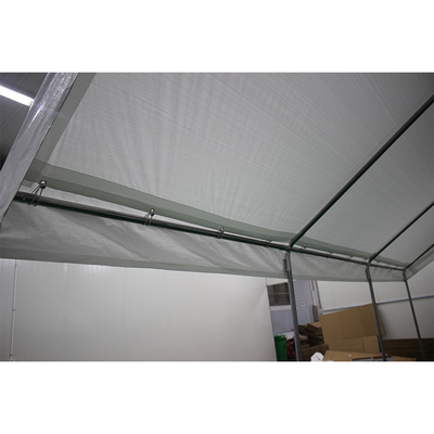 Tente de fête en aluminium blanc extérieur CP004 avec finition de voile non revêtue