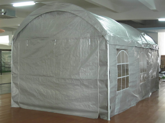 Bois naturel traité sous pression 3*6 Carports lourds avec garage pliable portable