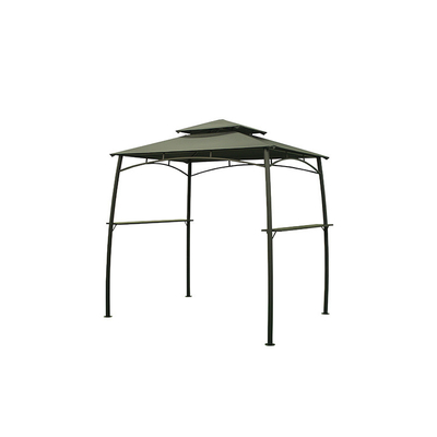 Grille à barbecue pour jardin à cadre métallique personnalisable