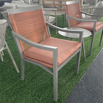 Meubles de jardin extérieur en aluminium Bistro canapé en rotin