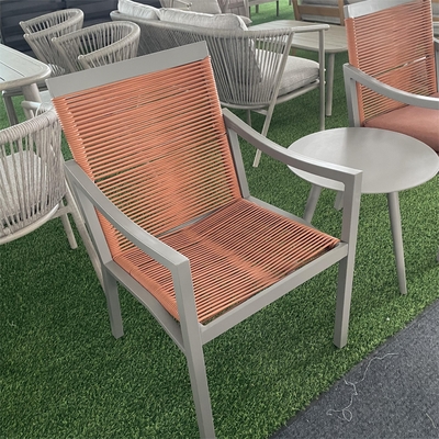 Meubles de jardin extérieur en aluminium Bistro canapé en rotin