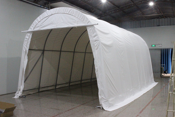 Canopy de stationnement d'hiver portable avec cadre enduit de poudre et conception personnalisable