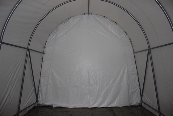 Canopy de stationnement d'hiver portable avec cadre enduit de poudre et conception personnalisable