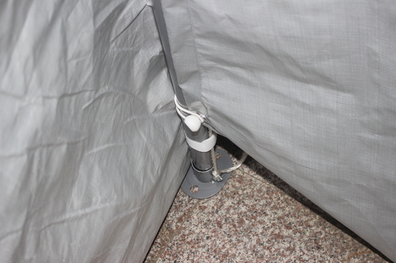 Couverture de garage pliable pour voiture pour l'ombre et le stockage portables