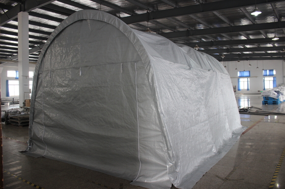 Couverture de garage pliable pour voiture pour l'ombre et le stockage portables