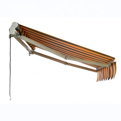 Tente de balcon à l'ombre du soleil 4,5*3m Type entièrement ouvert avec fonctionnement manuel et électrique