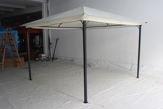 Cadre en acier et taille de l'emballage 209*33*14.5cm 3.3*3.3M Tente de gazebo pliable pour jardin