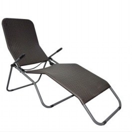 Chaise de salon pliable Patio Plage confortable Plié Oui