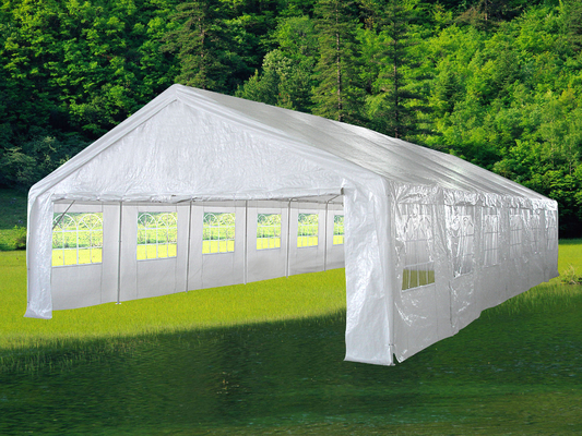 Grande tente de garage double avec taille personnalisable Tente de rangement portable imperméable