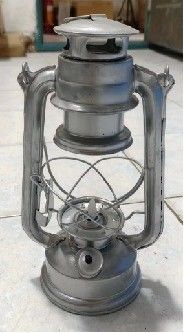 Lumière suspendue de type métallique de type vintage décor de verre de camping Lampes à huile de kérosène de grande capacité