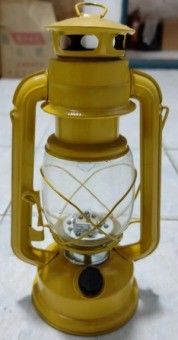 Lumière suspendue de type métallique de type vintage décor de verre de camping Lampes à huile de kérosène de grande capacité