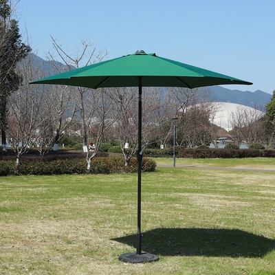 Crème solaire personnalisable manuelle pour jardin en plein air Parapluie à porte-à-faux Parapluie pour patio