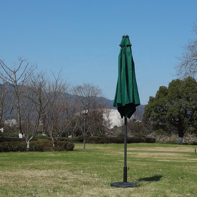 Crème solaire personnalisable manuelle pour jardin en plein air Parapluie à porte-à-faux Parapluie pour patio