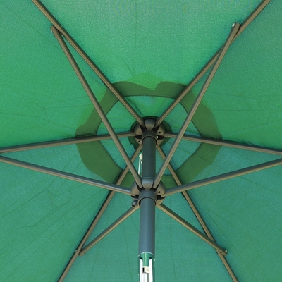 Crème solaire personnalisable manuelle pour jardin en plein air Parapluie à porte-à-faux Parapluie pour patio