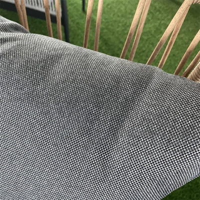 Meubles de jardin d'extérieur en aluminium Bistro canapé en rotin Pour un dîner de luxe
