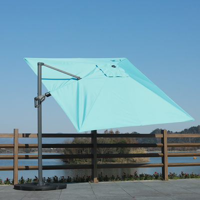 Coupe de toit suspendue pliable pour patio parapluie contemporaine