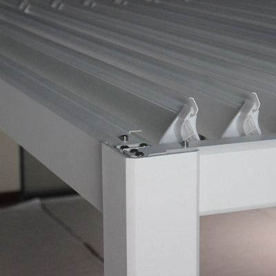 Pergola en aluminium de jardin extérieur avec système de toit étanche