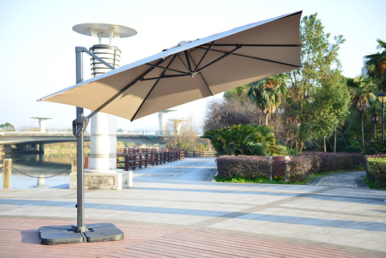 Parapluie à main de luxe pour jardin de patio personnalisé meubles d'extérieur pliables 3m 150cm