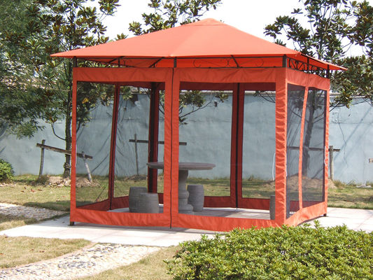 Arches Garden Pergola Tente en aluminium extérieure Pavillon avec toit solaire et cadre lourd