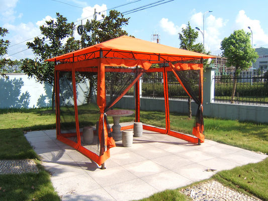 Arches Garden Pergola Tente en aluminium extérieure Pavillon avec toit solaire et cadre lourd