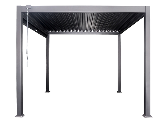 Cadre en aluminium PERGOLA 3x4m Luxe moderne à l'extérieur toit étanche au métal jardin Pergola