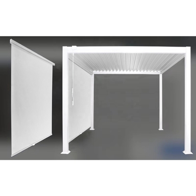 Pergola extérieure moderne pour jardin résistant au vent et à l'eau