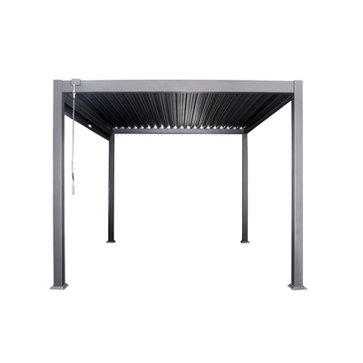 Pergola extérieure moderne pour jardin résistant au vent et à l'eau