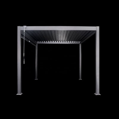 Pergola extérieure moderne pour jardin résistant au vent et à l'eau