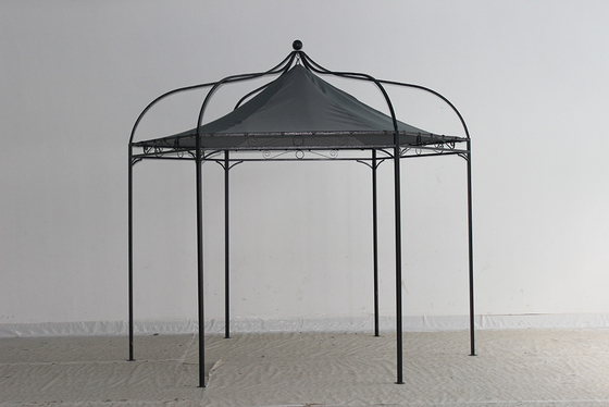 Tente de gazebo extérieur 1.6*1.6*2.8M avec conception pliable et couvercle en PVC