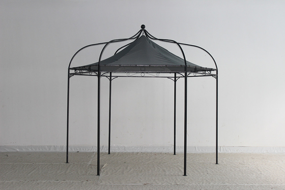 Tente de gazebo extérieur 1.6*1.6*2.8M avec conception pliable et couvercle en PVC