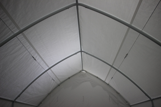 360*600*340cm Portable grande canopée imperméable à l'eau Tente de garage de voiture extérieure avec cadre revêtu de poudre