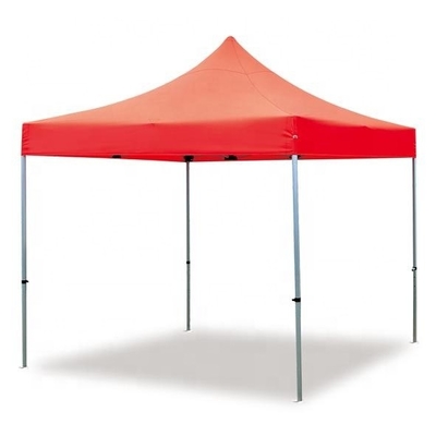 Gazebo pliable avec taille personnalisée et cadre en acier d'aluminium léger
