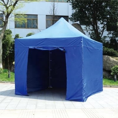 Gazebo pliable avec taille personnalisée et cadre en acier d'aluminium léger