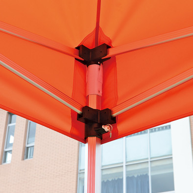Gazebo pliable avec taille personnalisée et cadre en acier d'aluminium léger