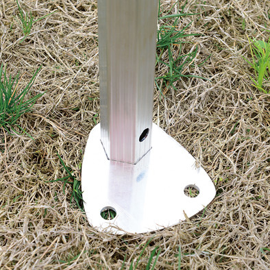 Gazebo pliable avec taille personnalisée et cadre en acier d'aluminium léger