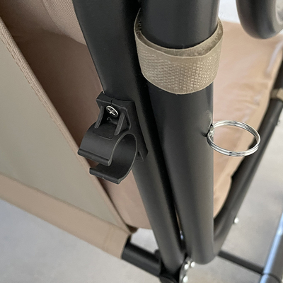 Chaise d'équitation suspendue en tissu d'Oxford avec couverture multifonctionnelle